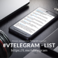 #VTELEGRAM - LIST